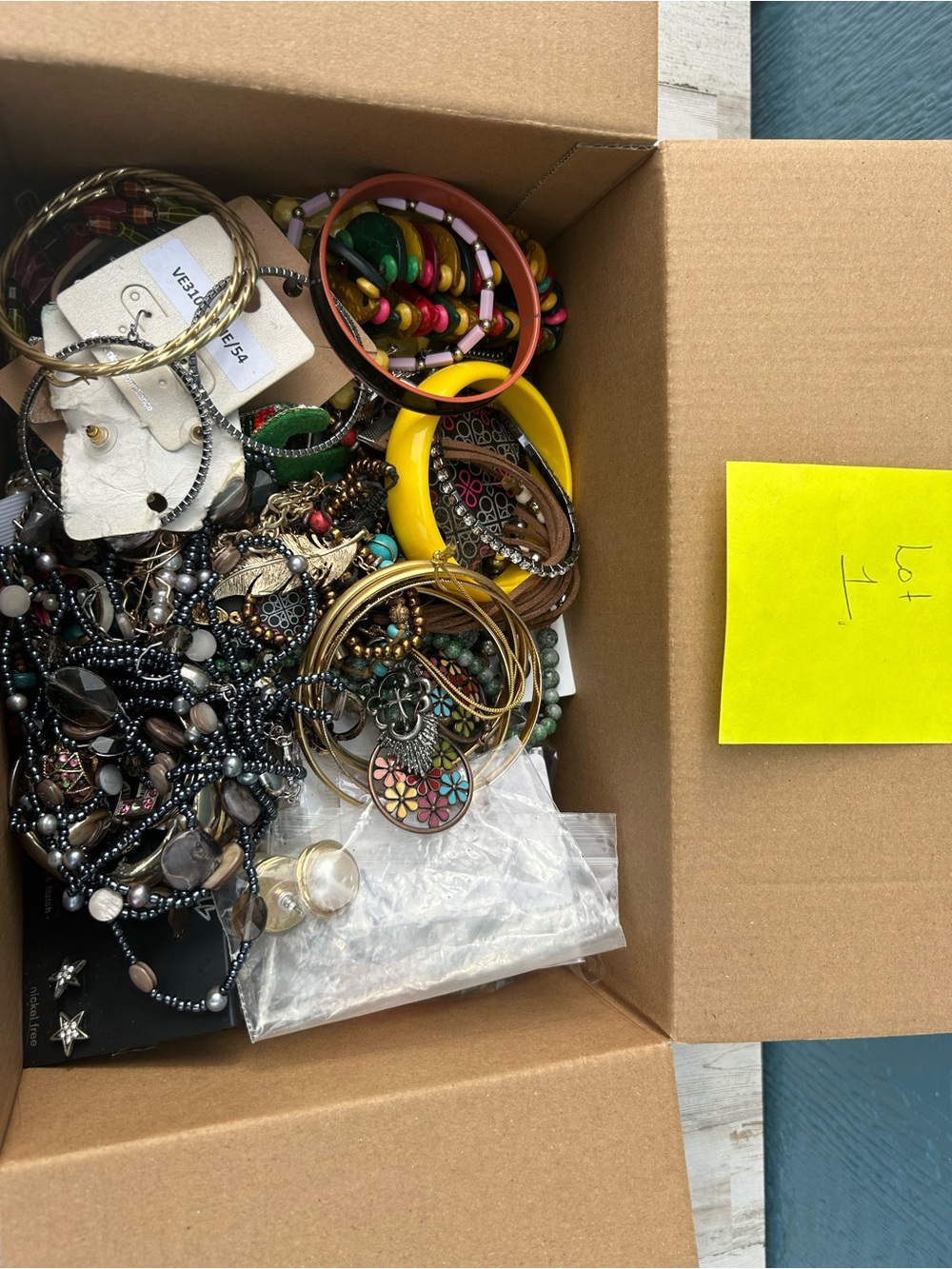 5lb Jewlery Estate-Storage Unit Wearable Craft Lot #1